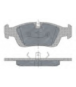 SCT Germany - SP164 - Колодки торм пер BMW E36 316-328/325TD 90-98/Z3 1